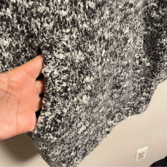 & Other Stories Marled Wool Turtleneck Kangaroo Pocket Sweater- Size Small - Picture 6 of 10